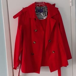 Madden Girl Red Hooded Jacket